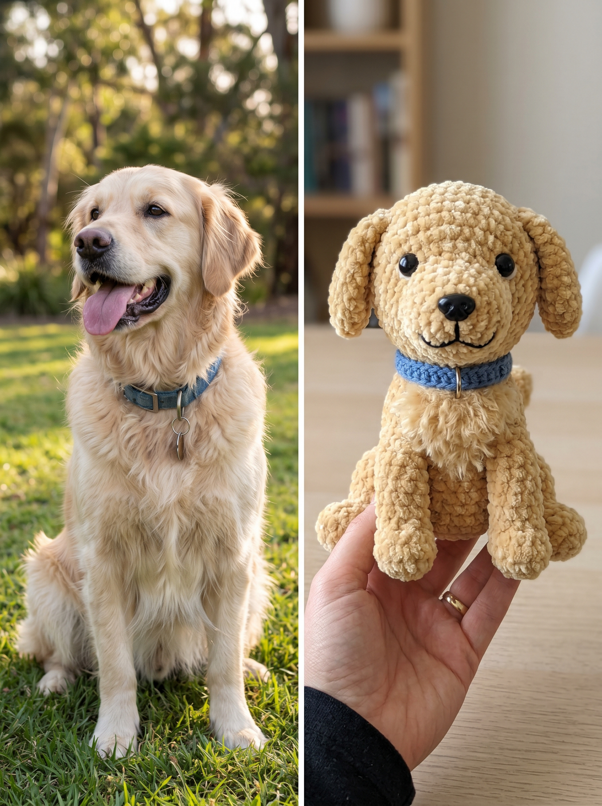 Custom Knitted Crochet Pet